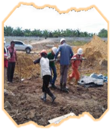 PT.HKI PROYEK PEMBANGUNAN TOL PEKANBARU-DUMAI PEKDUM 4A STA 54 (TAHUN 2020-2021) PENGECEKAN SPESIFIKASI TANAH